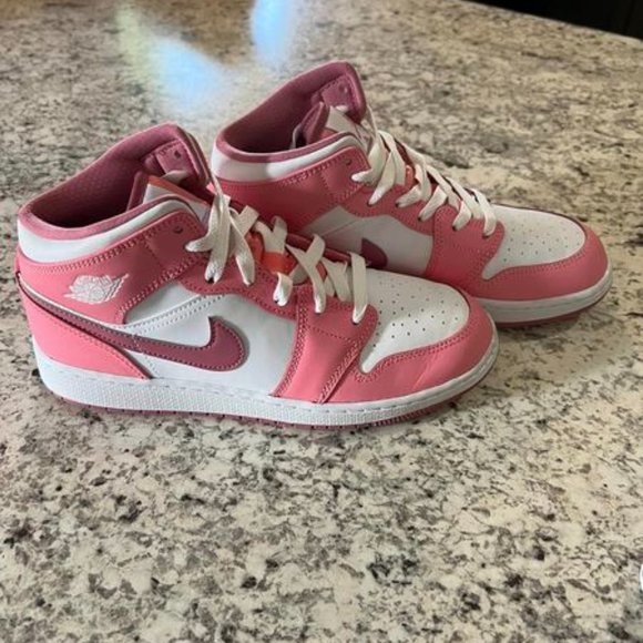 Nike Pink Air Jordans - Picture 2 of 4